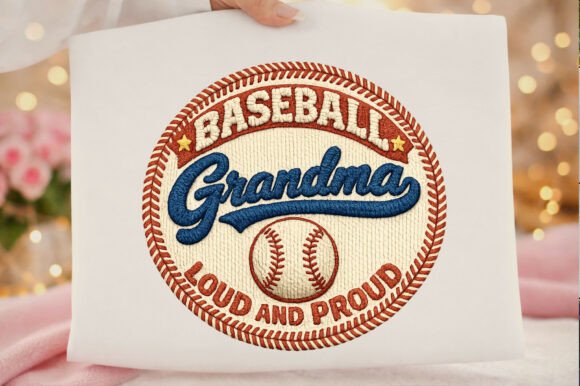 Baseball Grandma Vintage Sublimation Png: A Timeless Graphic for T-Shirt Designs