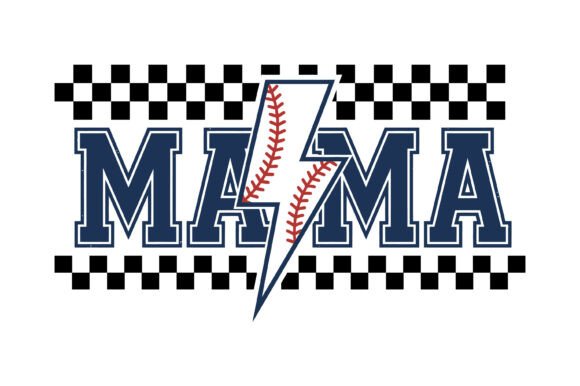 Baseball Mama Lightning Bolt Embroidery Design Review