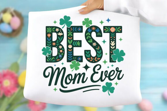 Best Mom Ever Mother s Day Png, Mama Png Graphics and T-Shirt Designs