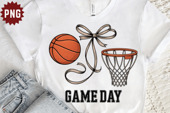 Game Day Basketball Sublimation Design: A Bold Graphic Asset for Branding and Content