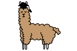 Graduation Llama: A Versatile Crafts Asset for School Amp Projects