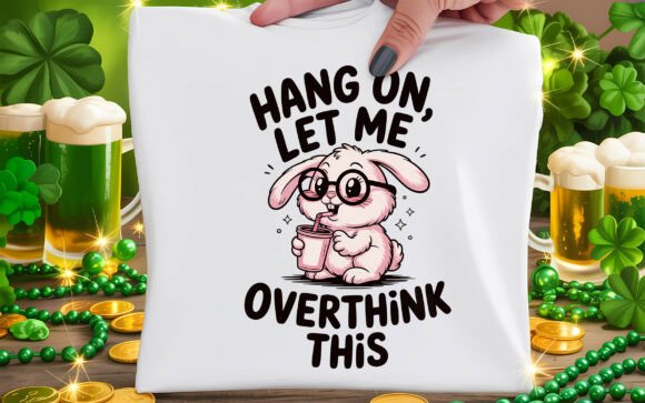 Hang on Let Me Overthink This Shirt PNG for T-Shirt and Brand Graphics