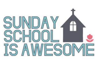 Sunday School is Awesome: A Crafts-Focused Graphic Design Asset for Religious Content